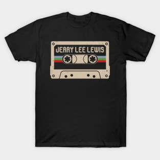 Jerry Lee Lewis Vintage Cassette Tape T-Shirt